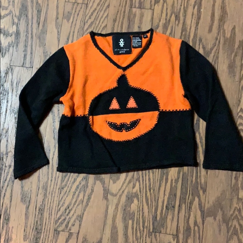 Halloween sweater girls size 5